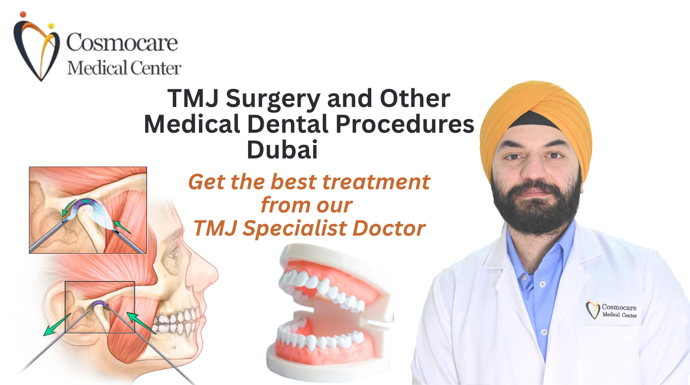 TMJ Surgery and Other Medical Dental Procedures In Dubai by Cosmocare Medical Center